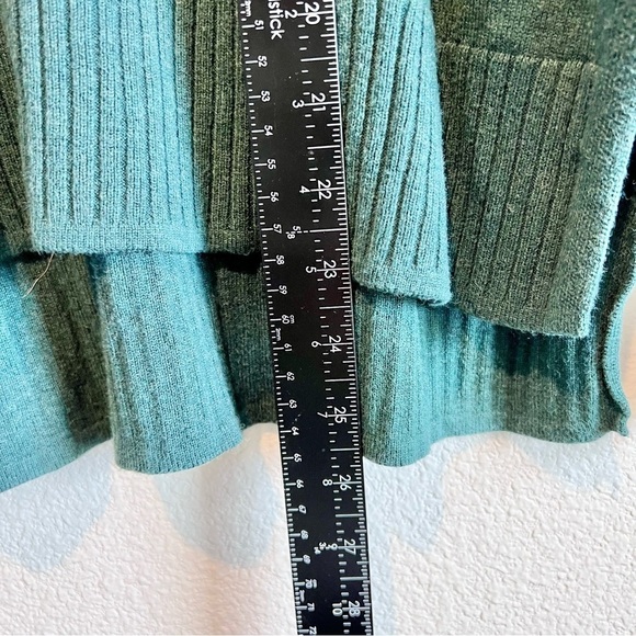 Lilla P Teal V-Neck Sweater - Picture 9 of 10